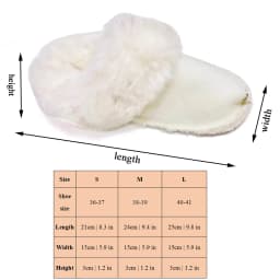 2024 Winter Furry Slippers Inserts Fur Insoles Shoe Clogs Shoes Liners Removable Soft Thickened Plush Cover Warm Lined