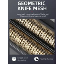 Kemei KM-2024 Electric Shaver for Men Twin Blade Reciprocating Cordless Razor USB Rechargeable Shaving Machine Barber Trimmer
