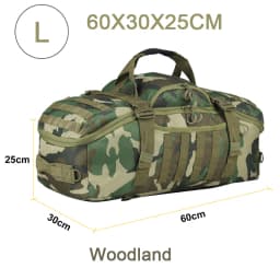 25L 45L 80L Sport Travel Bag Molle Tactical Backpack Gym Fitness Bag Large Duffle Bags for Camping Hunting Fishing