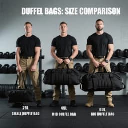 25L 45L 80L Sport Travel Bag Molle Tactical Backpack Gym Fitness Bag Large Duffle Bags for Camping Hunting Fishing