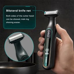 VGR Razor Professional Shaver Portable Body Hair Trimmer IPX6 Waterproof Beard Trimmer Rechargeable Shaver Electric Men V-360