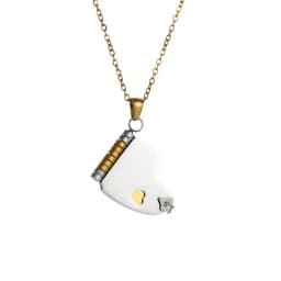 Atoztide Engrave Petite Book Locket Necklace Personalized Message Stainless Steel Jewelry Pendant for Women Chain Birthday Gift