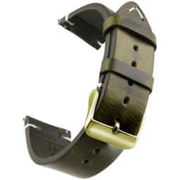 Wax Genuine Leather Watch Band, Quick Release 18mm/19mm/20mm/21mm/22mm/24m Watch Straps, for Samsung, Seiko, Oris, Citizen Watch