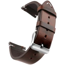 Wax Genuine Leather Watch Band, Quick Release 18mm/19mm/20mm/21mm/22mm/24m Watch Straps, for Samsung, Seiko, Oris, Citizen Watch