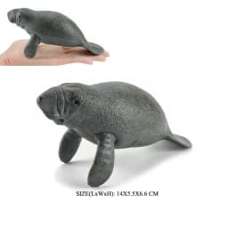 Realistic Dugong Manatee Walrus Sea Lion Fur Seal Ocean Sea Life Animals Model Action Figures Durable Education And Fun Play Toy