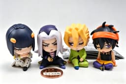 Original JoJo Bizarre Adventure Golden Wind Shoulder Zun Fig Vol.2 Sleeping Bucciarati Abbacchio Narancia Fugo Figure Gashapon