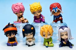 Original JoJo Bizarre Adventure Golden Wind Shoulder Zun Fig Vol.2 Sleeping Bucciarati Abbacchio Narancia Fugo Figure Gashapon