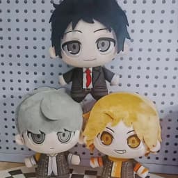 12cm Hanamura Yosuke Narukami Yu Plushie Stuffed Toys Adachi Tohru Plush Dolls Pendants Keychain Fans Birthday Xmas Gifts
