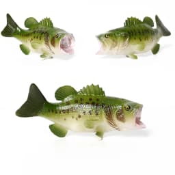  Realistic Catfish Perch Tilapia Angelfish Crucian Carp Freshwater Fish Model Action Figure Decoration Educational Toys For Kid