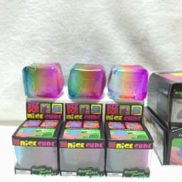 Schylling NeeDoh Rainbow Cube Squishy Blind Box Toy CubeStress Relief Fingertip Release Toy Sensory Stress Reliever Toy