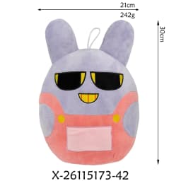20cm Plush Pendant The Amazing Digital Circus Caine Plush Toys Jax Rabbit Anime Peripherals Plush Keychain Decor Ornaments Gift