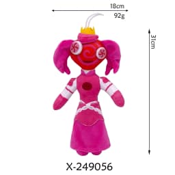 20cm Plush Pendant The Amazing Digital Circus Caine Plush Toys Jax Rabbit Anime Peripherals Plush Keychain Decor Ornaments Gift