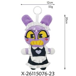 20cm Plush Pendant The Amazing Digital Circus Caine Plush Toys Jax Rabbit Anime Peripherals Plush Keychain Decor Ornaments Gift