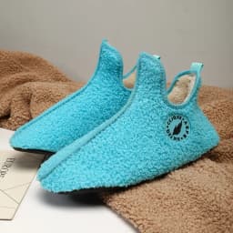 YRZL Winter Slippers Men Couple Slippers Non-slip Warm Women and Men Slipper Indoor Soft Shoes Comfortable Flat Home Cotton Shoe