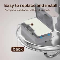 Cat Water Fountain Filters for TY09/TY10(2.2L/3.2L), Includes 8pack Water Filters and 4pack Pump Filters