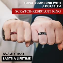 7MM Skull Carbon Fiber Band Epoxy CUID Chip Ring or Fashion Dragon Pattern Metal Band T5577 Chip Ceramic Finger Ring