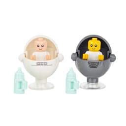 MOC City Series Baby Figure brick Crib Carriage Stroller Furniture Compatible Action Figure Building Block Toy for Children Gift