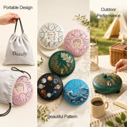 Garden Rain Drum Steel Tongue Drum Percussion Instrument Beginners Learn to Play 6-inch-11 Sound Tank Drum for  Yoga Meditation