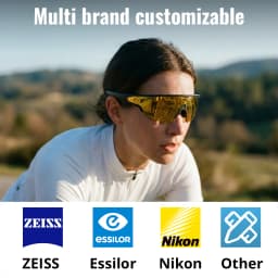 HiBloks Clip On Lenses For Oakley Meta Vanguard Smart Glasses Custom Prescription Lenses Clip-On Replaceable Lens Clear Clip