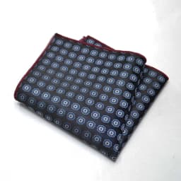25cm Mens Classic Pocket Square Towel Polyester Paisley Striped Handkerchief Suit Shirt Accessories Wedding Party Navy Red Hanky