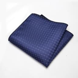 25cm Mens Classic Pocket Square Towel Polyester Paisley Striped Handkerchief Suit Shirt Accessories Wedding Party Navy Red Hanky