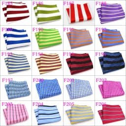 Wholesale Set 10 Piecess Men's Pocket Squares 10In Solid Floral Dots For Men Women Handkerchiefs Set Assorted From 300 Colors