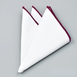 Men's Formal Pocket Square Business Pure White Handkerchief Pocket Towel Solid Hanky Wedding Party Chest Tie Suit Accessories
