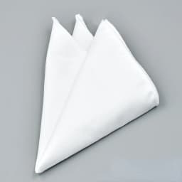 Men's Formal Pocket Square Business Pure White Handkerchief Pocket Towel Solid Hanky Wedding Party Chest Tie Suit Accessories