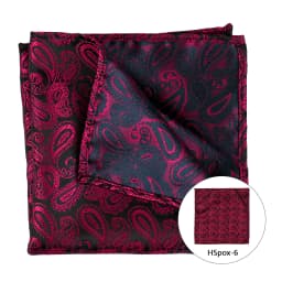 Pocket Square Man Multicolor Dot Paisley Wedding Handkerchief Jacquare Woven Hanky Men Classic Pocket Accessories Gifts Handker