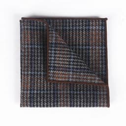 High Quality Hankerchief Scarves Vintage Wool Hankies Men's Pocket Square Handkerchiefs Plaid Solid Woollen Hankies 23*23cm
