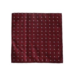 2025 Luxury Floral Silk Pocket Square Mens Business Formal Dress Suit Accessories Red Brown Striped Handkerchief Wedding Cravat