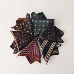 2025 Luxury Floral Silk Pocket Square Mens Business Formal Dress Suit Accessories Red Brown Striped Handkerchief Wedding Cravat