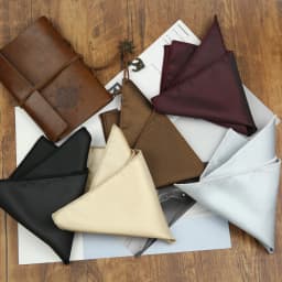 24cm Classic Solid Color White Brown Pocket Square Gentleman Elegant Polyester Handkerchief Wedding Business Hanky Men Cravat