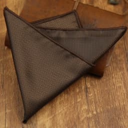 24cm Classic Solid Color White Brown Pocket Square Gentleman Elegant Polyester Handkerchief Wedding Business Hanky Men Cravat