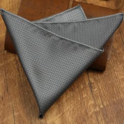 24cm Classic Solid Color White Brown Pocket Square Gentleman Elegant Polyester Handkerchief Wedding Business Hanky Men Cravat