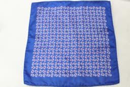 Women's Handkerchief for Paisley Artificial Silk Scarf Men's Pocket Towel Square Scarf Chest Towel for Wedding Flower Print