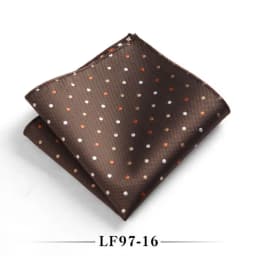23cm Classic Polka Dot Men Pocket Square Formal Suit Handkerchief Groom Wedding Chest Scarf Black Red Blue Green Polyester Hanky