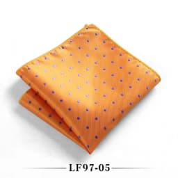 23cm Classic Polka Dot Men Pocket Square Formal Suit Handkerchief Groom Wedding Chest Scarf Black Red Blue Green Polyester Hanky