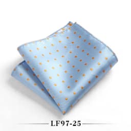 23cm Classic Polka Dot Men Pocket Square Formal Suit Handkerchief Groom Wedding Chest Scarf Black Red Blue Green Polyester Hanky