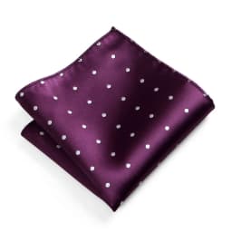 23cm Classic Polka Dot Men Pocket Square Formal Suit Handkerchief Groom Wedding Chest Scarf Black Red Blue Green Polyester Hanky
