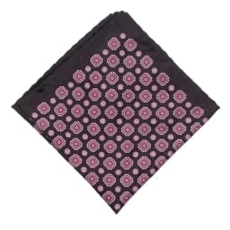 Men's Handkerchief for Paisley Artificial Silk Scarf For Man Dot Pocket Towel Square Scarf Chest Towel for Wedding Flower Print