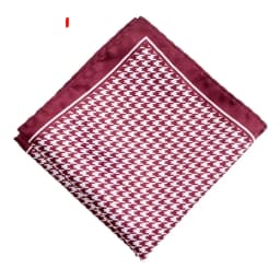Men's Handkerchief for Paisley Artificial Silk Scarf For Man Dot Pocket Towel Square Scarf Chest Towel for Wedding Flower Print