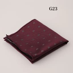 23cm Classic Striped Pocket Square Men Business Paisley Dots Handkerchief Formal Suit Pocket Towel Casual Polyester Brown Hanky
