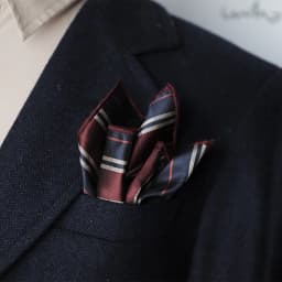 23cm Classic Striped Pocket Square Men Business Paisley Dots Handkerchief Formal Suit Pocket Towel Casual Polyester Brown Hanky