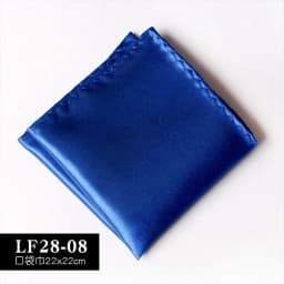 Satin Handkerchief For Men Candy Color Mens Suits Pocket Square Business Chest Towel Hanky Suit Napkin Solid Blue Red Hankies