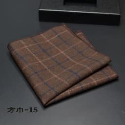 High Quality Hankerchief Scarves Plaid Business Suit Hankies 100% Cotton Casual Men's Pocket Square Handkerchiefs 25*25cm