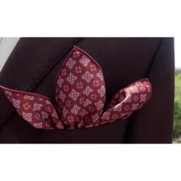 2025 New Floral Printed Pocket Square For Men Formal Silky Soft Handkerchief Wedding Suit Accessories Fashion Brown Yellow Hanky