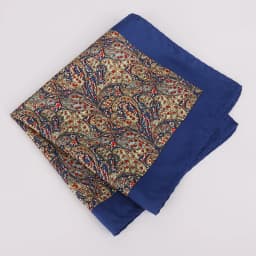 Fashion Large 32cm Silky Handkerchief Men Paisley Dots Floral Pocket Square Casual Soft Luxury White Hanky Wedding Suit Hankies