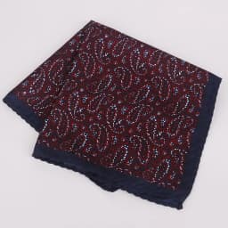 Fashion Large 32cm Silky Handkerchief Men Paisley Dots Floral Pocket Square Casual Soft Luxury White Hanky Wedding Suit Hankies