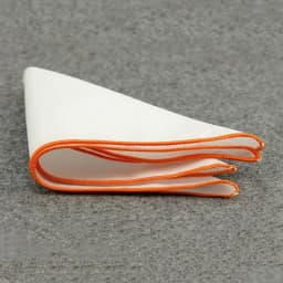 New Hanky Men's White Pocket Square Cotton Solid Color Handkerchief Chest Towel Prom Holiday Party Suit Hankies For Mens
